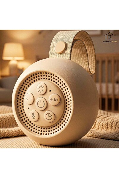 Elindor Συσκευή Λευκού Θορύβου, 16 ήχοι υψηλής ευκρίνειας, Φορητό, Επαναφορτι...