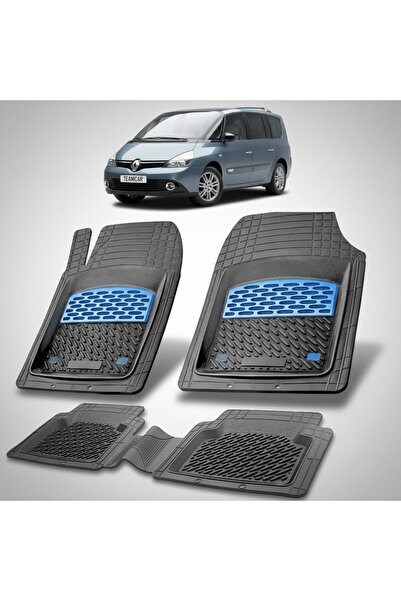 TEAMCAR Renault Espace IV 4 MPV Συμβατά Πατάκια Δαπέδου 2012-2015 |   Μπλε