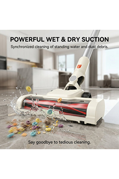 Yallabena 🧹 Cordless Vacuum Cleaner | 13KPa Suction for Pet Hair & Home 🧹