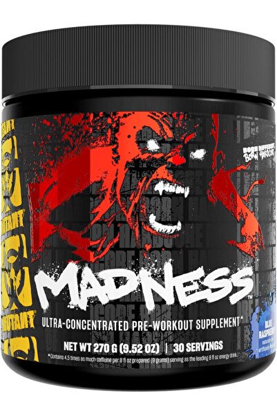 MUTANT مادنس - مسحوق ما قبل التمرين للتمارين عالية الكثافة 270 جرام/30 حصة، ب...