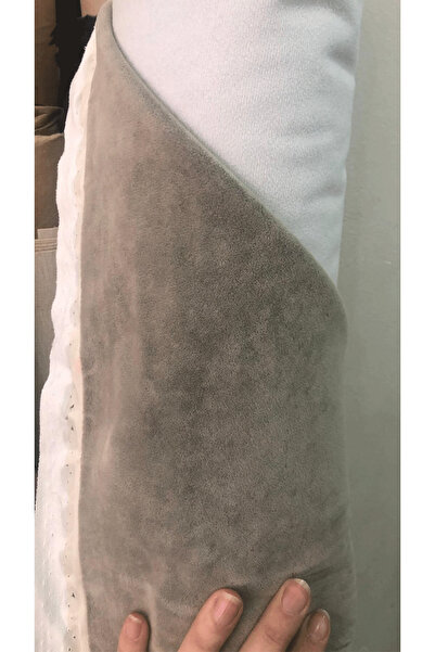 turkanlarhome Gray Suede Upholstery Fabric, Soft Texture, Luxurious Appearanc...
