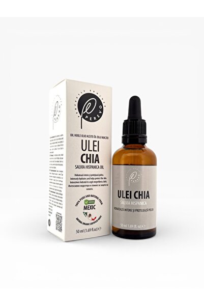 Perevo Chia Oil 50ml | Salvia Hispanica Mexico | Face Body Hair | Omega 3-6-9...