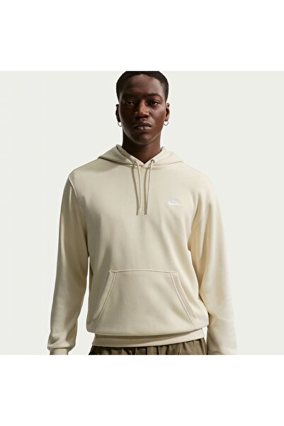 Nike Ανδρικό Φούτερ Φλις με Κουκούλα Club