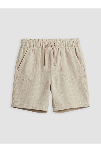 LC Waikiki RMZ GİYİM FARKİLYA Pantaloni scurți pentru băieți cu aspect de in ...