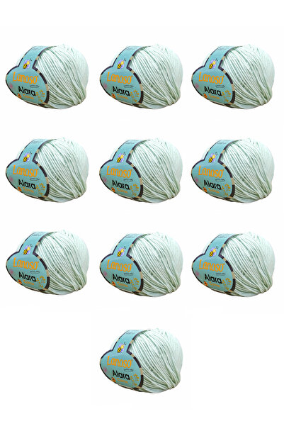 Lanoso Fir de bumbac Alara, pachet de 10 bucăți, 50 gr, 140 m, bumbac și acri...