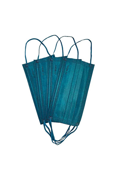 Dr. Mayer Mască medicală de unică folosință, 4 straturi, set 50 bucăți - Alba...