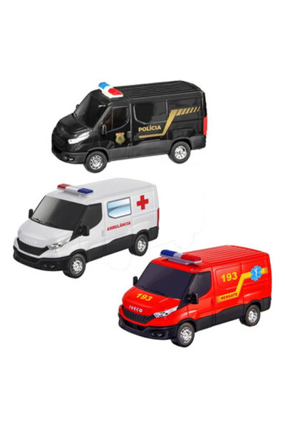 Other Iveco Police, Ambulance, and Fire Truck Toy Kit
