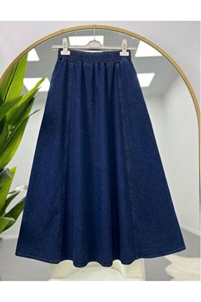 VOLT CLOTHİNG Women's Denim Skirt