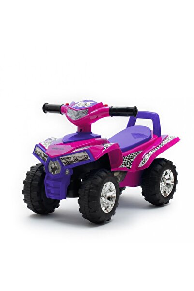 Babymix ATV Ride On fara pedale Super ATV Pink cu muzica si lumini,manere erg...
