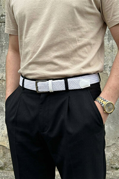 Livio Ferri Curea elastică din tricot Lycra pentru bărbați Velta