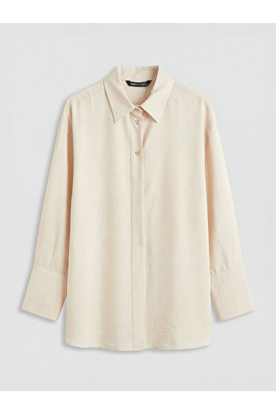 LC Waikiki Beige Women's Shirt Tunic