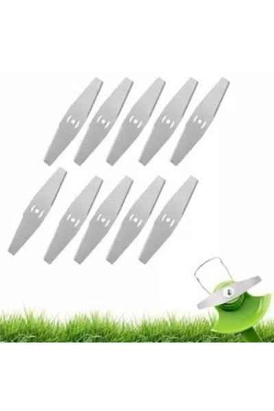 E-ANAMAG Set 15 x Lame metalice pentru motocoasă, mașină de tuns iarba, 150 x...