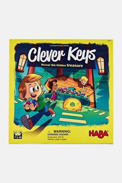 Haba Clever Keys Reveal The Hidden Treasure Board Game