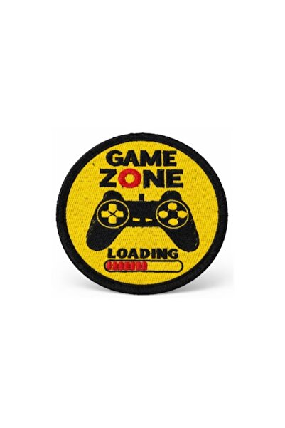 OEM Game Zone Loading Embroidered Patch - 7 cm