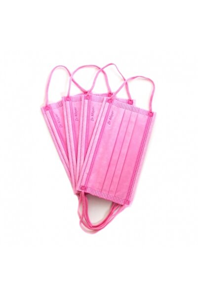 Dr. Mayer Medical Mask Disposable 4 Layers Set of 50 pcs - Pink