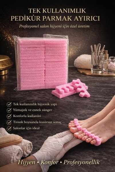 PAWLENCE Pedicure Toe Separators 50 Pairs