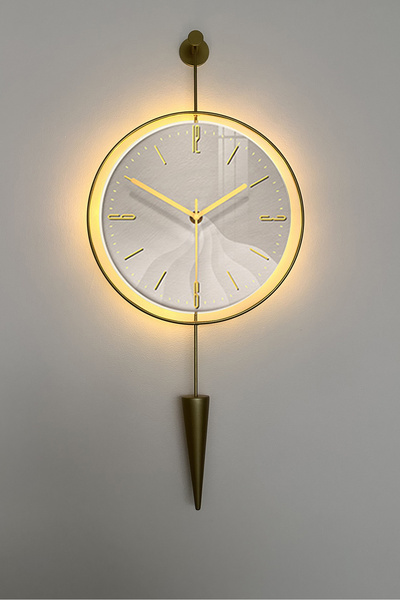 handanca Led'li Gold Masippi Kristal 40x90 Cm, Modern Metal Ve Ahşap Tasarım ...