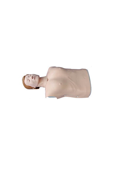 EgeAnatomi Maketleri Işıklı Yetişkin Yarım Beden CPR Maketi - CPR Mankeni - İ...