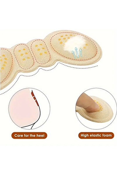 MaffStuff Branturi Autoadezive Protectie Calcai 10x4 cm Bej