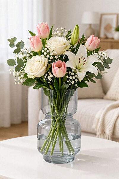 Home Vaza de flori din sticla
