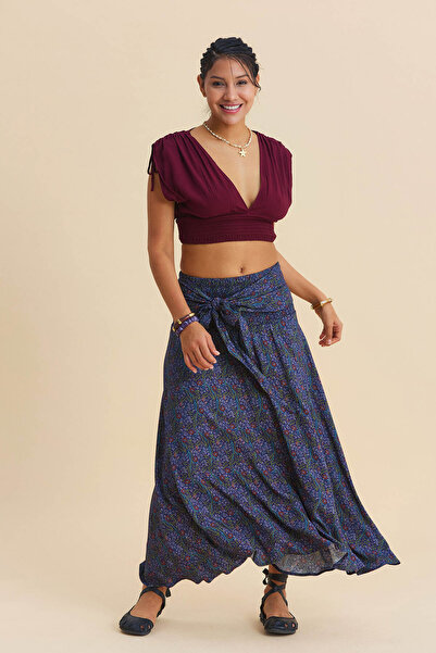 Los banditos Fustă asimetrică casual