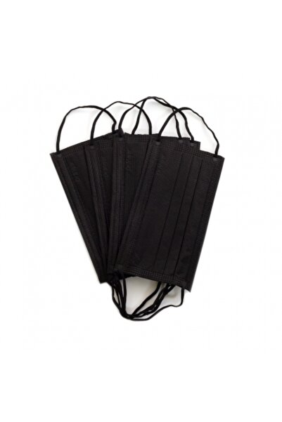 Dr. Mayer Medical Mask Disposable 4 Layers Set of 50 pcs - Black