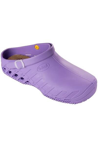 Scholl Clog Evo autoclavable work clogs, purple,