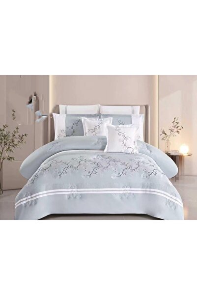 Barigo High-quality, elegant summer double bedsheet set, 8 pieces, size 240*2...