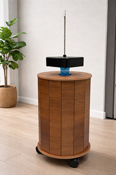 ARKITEKT EX Damacana Kılıfı Tekerlekli 19 Litre Depozitolu MDF Su Sebili Dola...