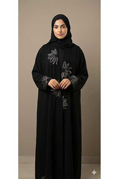 jory Embellished Abaya with a Unique Embroidery