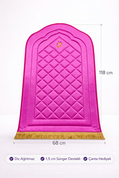 Bripurga Luxury Orthopedic Prayer Mat – 1.5 cm Sponge Supported, Knee-Friendl...