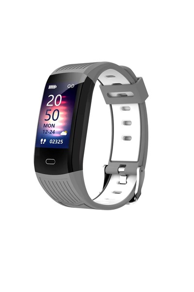 Lige BW0232 Gray – Luxury Smart Bracelet, HR, BP, Sleep, TFT 0.96", IP67, 4 d...