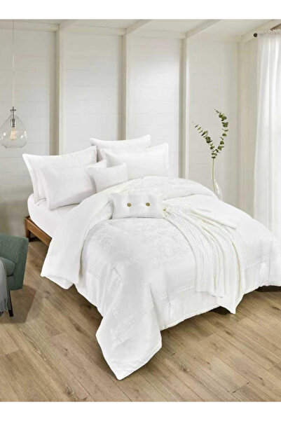 INREST Lucent Single Comforter Set 170 × 230 cm – Luxury 5 Pieces Jacquard Em...