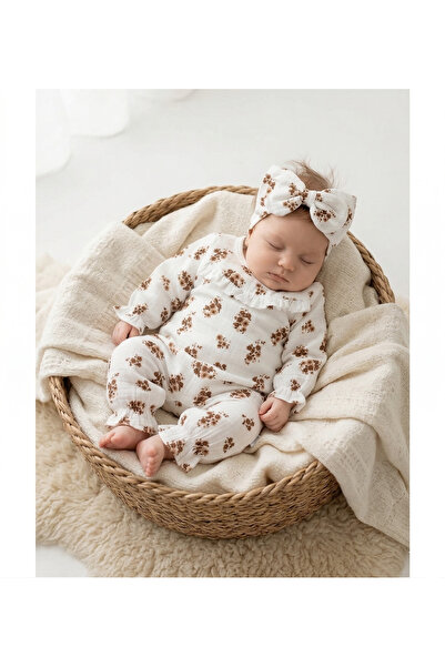 Hülya's MIND BEBEK ÇITIR ÇİÇEKLİ MÜSLİM TULUM