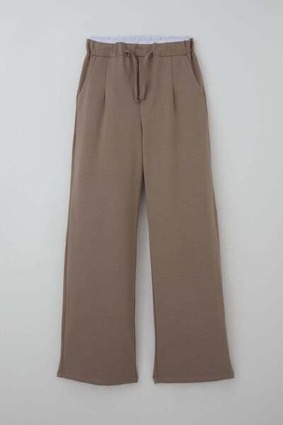 Breeze Κοριτσίστικο παντελόνι φόρμας με λεπτομέρεια από καουτσούκ στη μέση, μ...