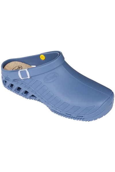 Scholl Clog Evo autoclavable work clogs, light blue,
