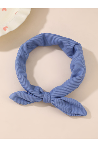 Take Two By Styli Blue Rabbit Ear Headband