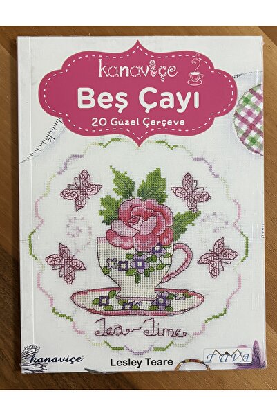 ÇeşitPınarı Kanaviçe Beş Çayı Desen Kitabı