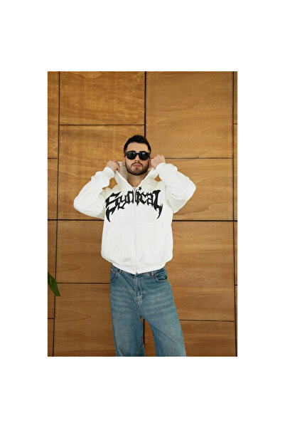 Narnuga Hooded Sweatshirt Hoodie - White