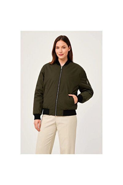 Narnuga Bomber Mont Jacket - Khaki -