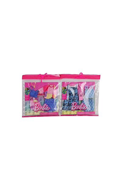 Barbie GWF04 Barbie'nin Kıyafet Koleksiyonu 2'li Paketler / +3 yaş