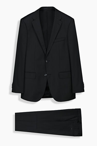 Sarar Jam Saxon Regular Fit Black Suit