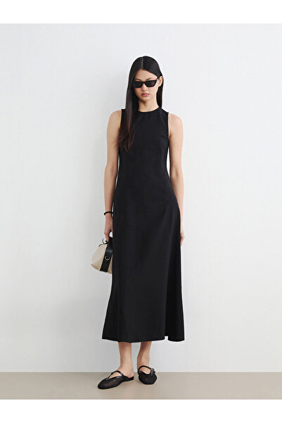 LC Waikiki I Zero Roba Collar Peplum Dress from Freezen Store