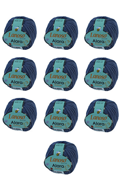 Lanoso Alara Cotton Yarn 10-pack 50 gr 140 m Βαμβάκι και Ακρυλικό (993) Νήμα ...