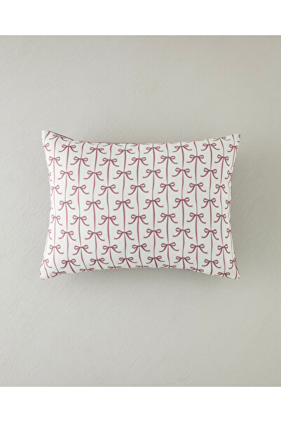 English Home Amaris Dolgulu Kırlent 35x50 cm Kırmızı - Bej