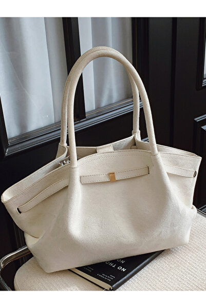 Take Two By Styli White Double Strap Shoulder Bag