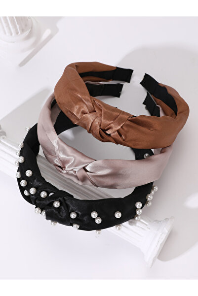 Take Two By Styli Pack of 3 - Embellished Knotted Headband