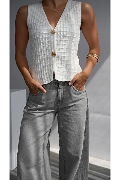 QUE STYLE WOMEN KNITWEAR VEST