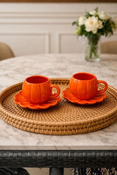 ZERAFET Seramik 2li Kahve Fincanı