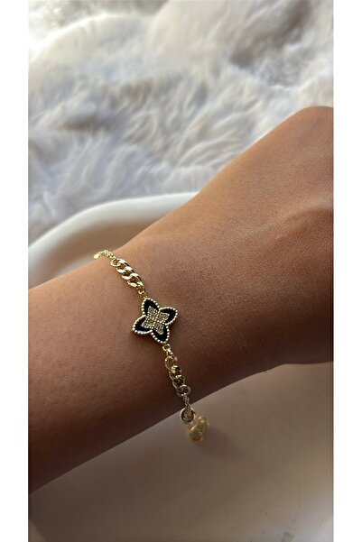Stelle Jewelry سوار البرسيم الأسود